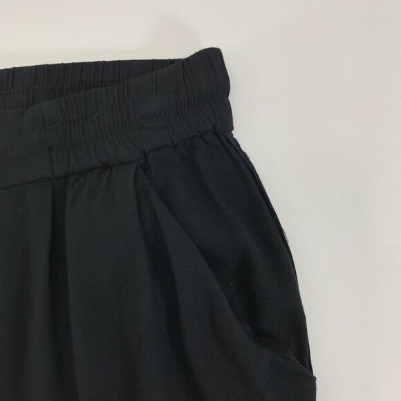 Aritzia Talula Jogger Pant Women's Small Black Ankle Rayon Lightweight Casual - Picture 3 of 12